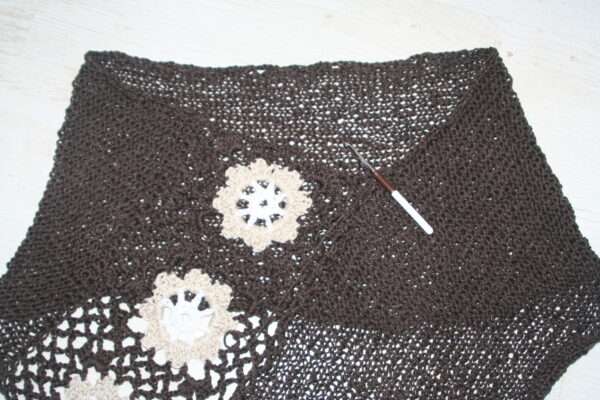 Bolero crosetat tricotat tutorial 