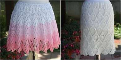 Fusta clos crosetata manual tutorial cu poze si explicatii