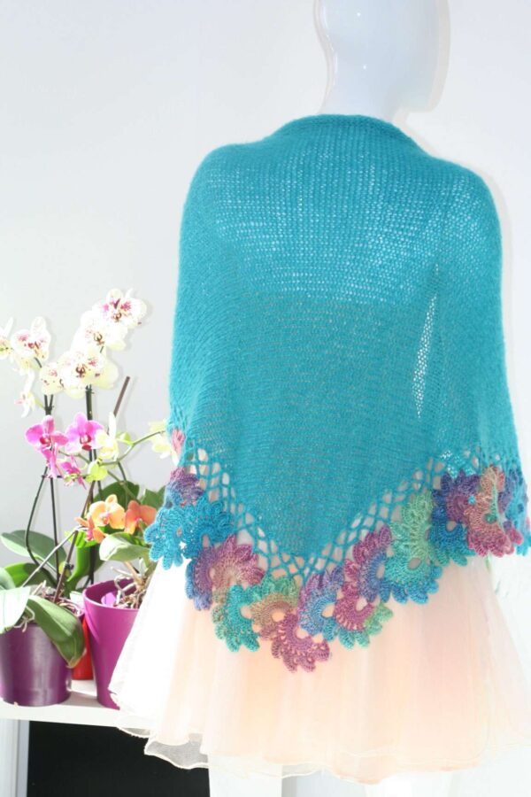 sal crosetat manual din mohair, sal handmade , sal elegant crosetat (8)