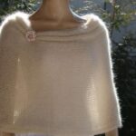 capa șal mohair pentru mirese