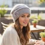 Descoperă farmecul atemporal al unei berete tricotate manual din cel mai fin fir mohair visone de la renumita Filatura Lineapiù Italia – simbol al calității și stilului autentic italian.