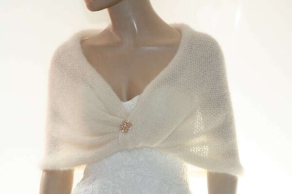 șal capa ivory eleganta