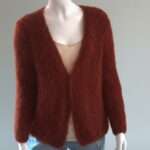 pulover cardigan mohair maro roscat