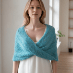 capa sal turcoaz mohair